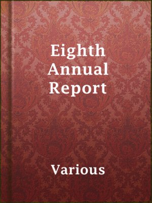 cover image of Eighth Annual Report